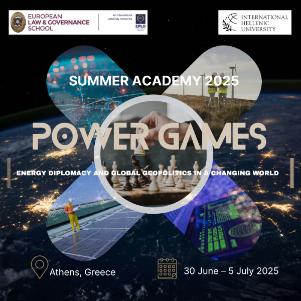 Summer Academy on Energy Diplomacy and Global Geopolitics