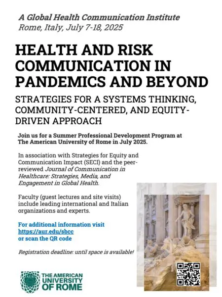 Health and Risk Communication in Pandemics and Beyond: Strategies for a System Thinking, Community-Centered, and Equity-Driven Approach