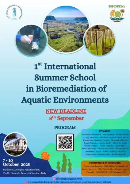 First International Summer School in Bioremediation of Aquatic Environments (SSBIOREM1)