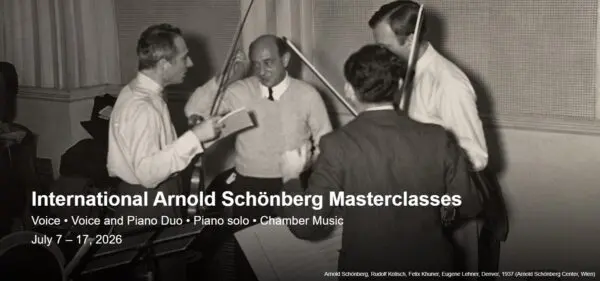 International Arnold Schönberg Masterclasses