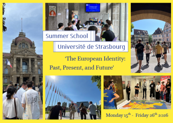 European Summer School 2026 – The European Identity: Past, Present, and Future