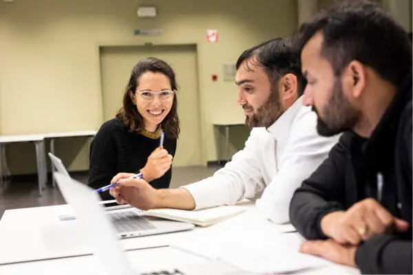 Students from the Institute of Tropical Medicine, Antwerp.