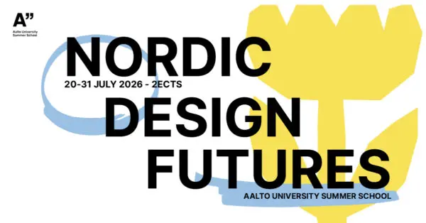 Simple yellow flower illustration and the course name on the top of it