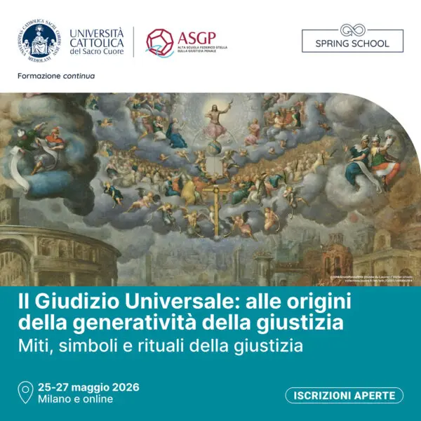 The Universal Judgment: At The Origins Of The Generativity Of Justice. Myths, Symbols And Rituals Of Justice