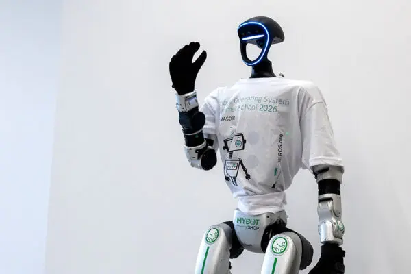 Humanoid robot at the ROS Summer School