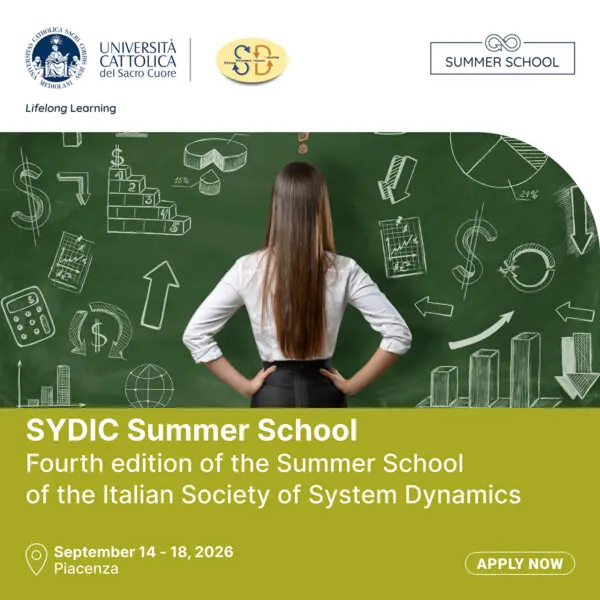 SYDIC Summer School. IV Edition of the Summer School of the Italian Society of System Dynamics