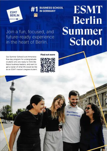 ESMT Berlin Summer School
