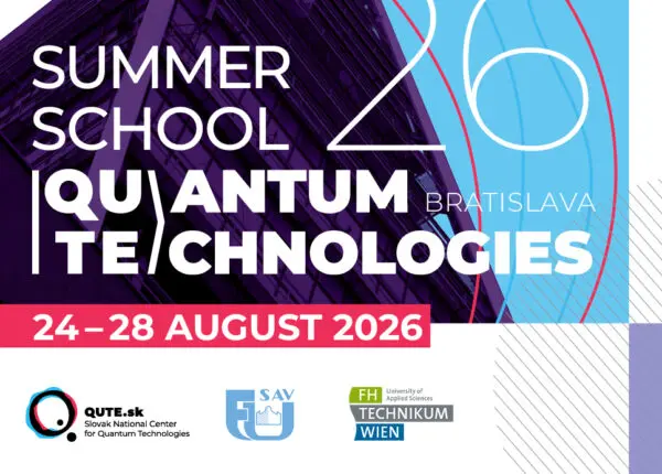 QUTE Summer School Quantum Technologies 2026