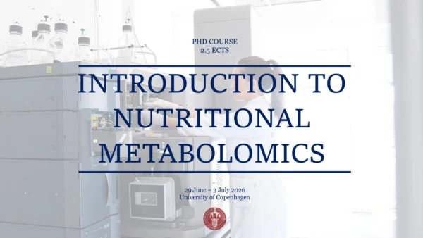 Introduction to Nutritional Metabolomics