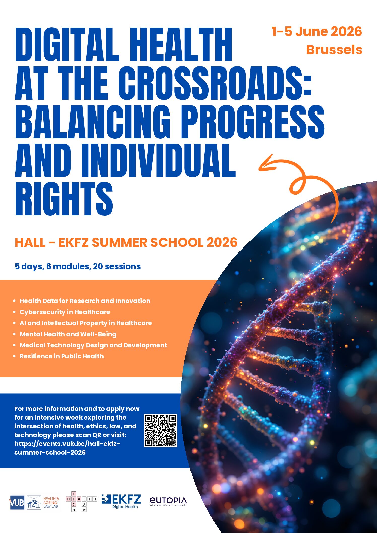 HALL-EKFZ Summer School 2026 – Digital Health at the Crossroads: Balancing Progress and Individual Rights